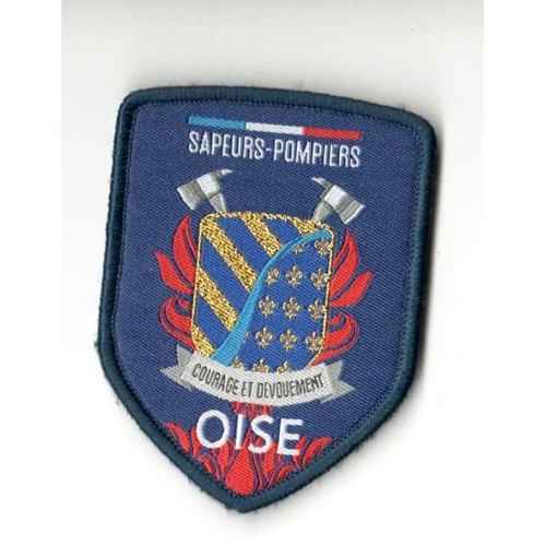 Ecussons pompiers sdis oise - pompiers,