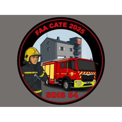 Ecussons pompiers faa - ecussons, cate