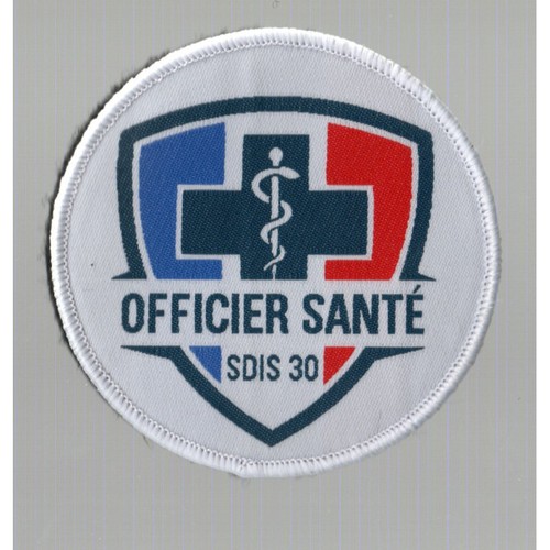 Ecussons pompiers officier - pompiers,