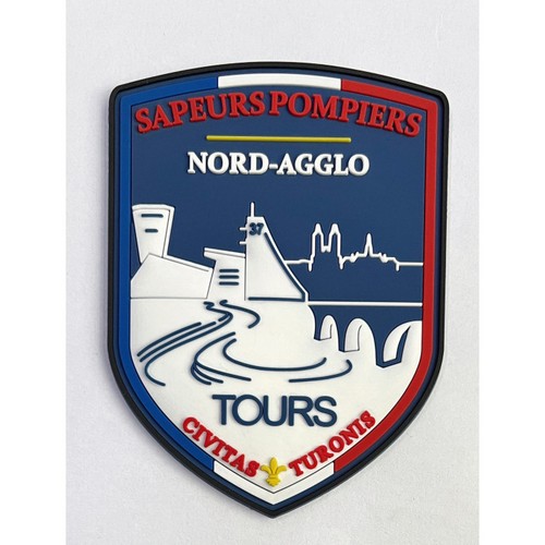 Ecussons pompiers tours - pompiers, nord