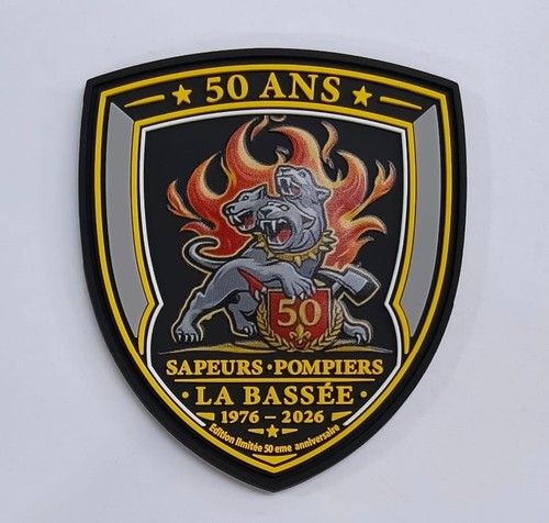 écusson pompiers sdis nord - écusson, 59