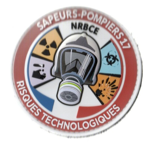 Ecussons pompiers nrbc - nrbc, sdis