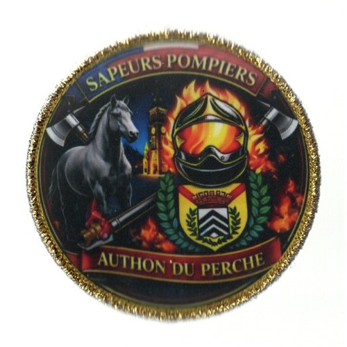 Ecussons pompiers authon - pompiers, du