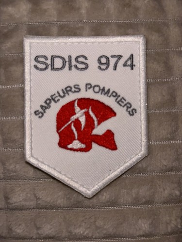 écusson pompier sdis 974 - pompier,