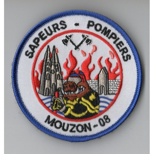 Ecussons pompiers mouzon sdis - ecussons,