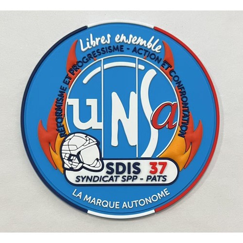 Ecussons pompiers syndicat - pompiers,