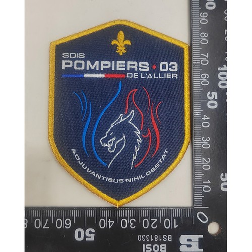 Ecussons pompiers sdis - pompiers, 03